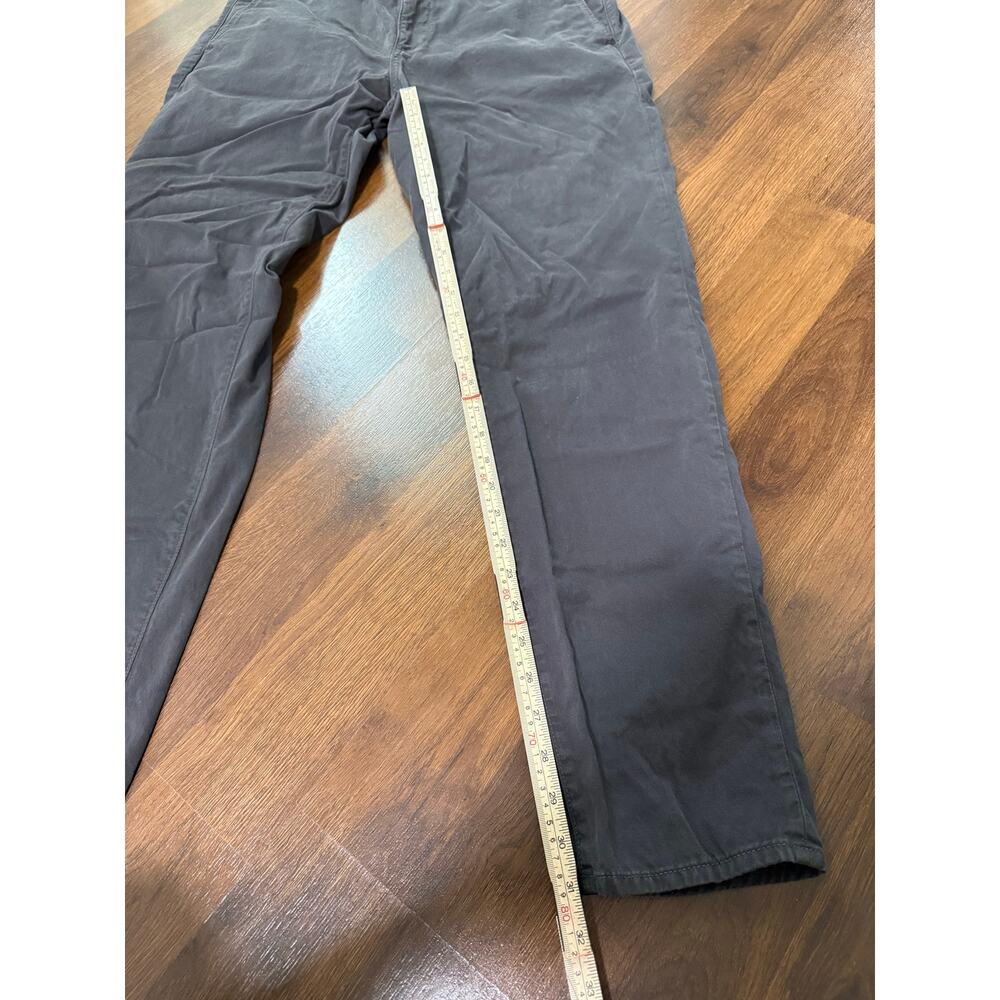 Rag & Bone Men's Fit 2 Slim Chino Pants Gray Sz 38 Business Casual Preppy Cotton - Picture 3 of 6